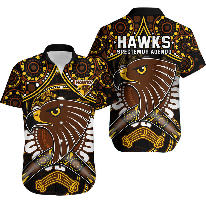 hawks-football-hawaiian-shirt-boomerang-indigenous-dots
