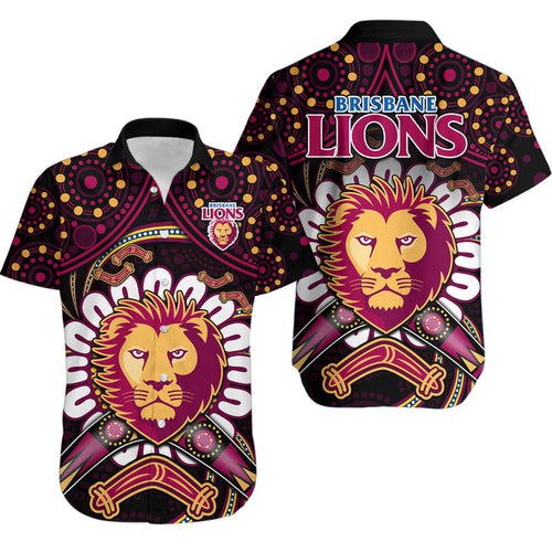 brisbane-lions-football-hawaiian-shirt-boomerang-indigenous-dots