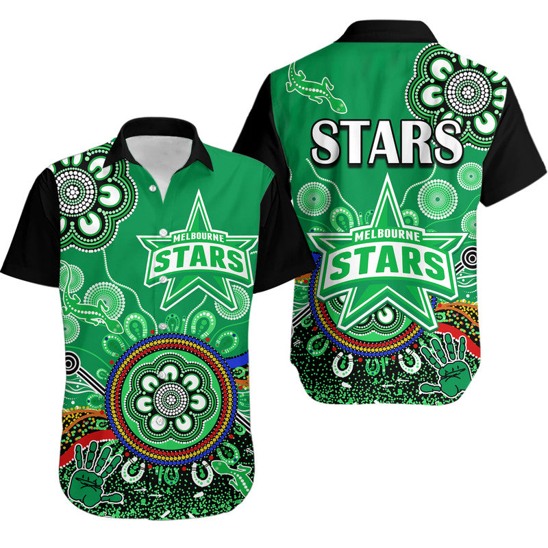 melbourne-stars-hawaiian-shirt-cricket-indigenous-aboriginal-lizard-version