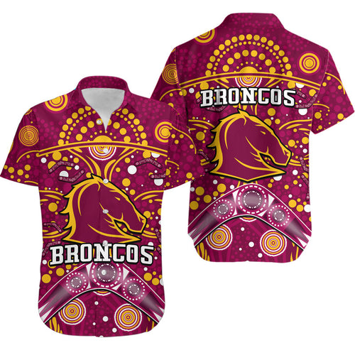 broncos-rugby-hawaiian-shirt-boomerang-indigenous-dots