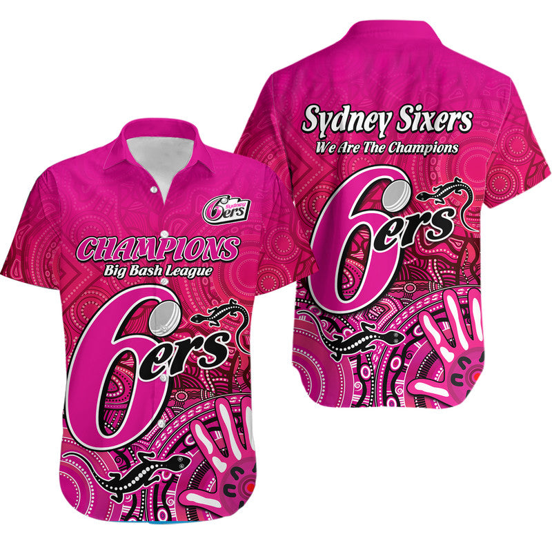 sydney-sixers-champions-hawaiian-shirt-lizard-indigenous-aboriginal