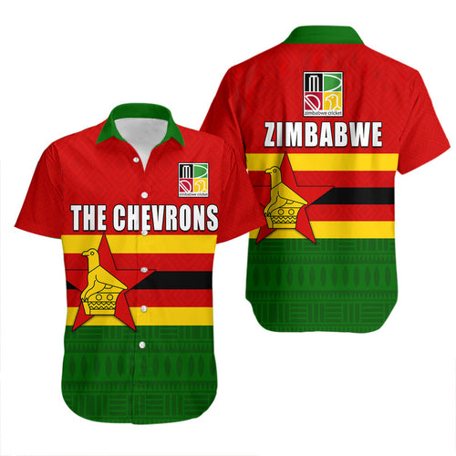 the-chevrons-cricket-mix-zimbabwe-flag-and-indigenous-pattern-hawaiian-shirt