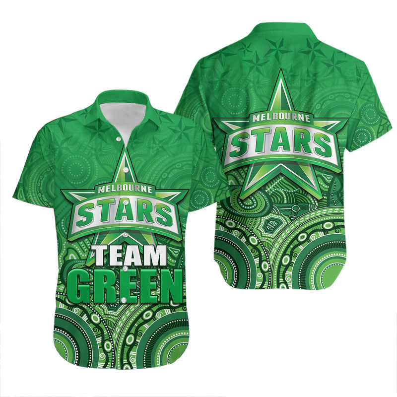melbourne-team-green-indigenous-aboriginal-stars-arts-hawaiian-shirt
