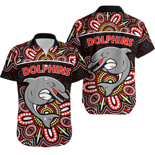 dolphins-rugby-hawaiian-shirt-aboriginal-dot-painting