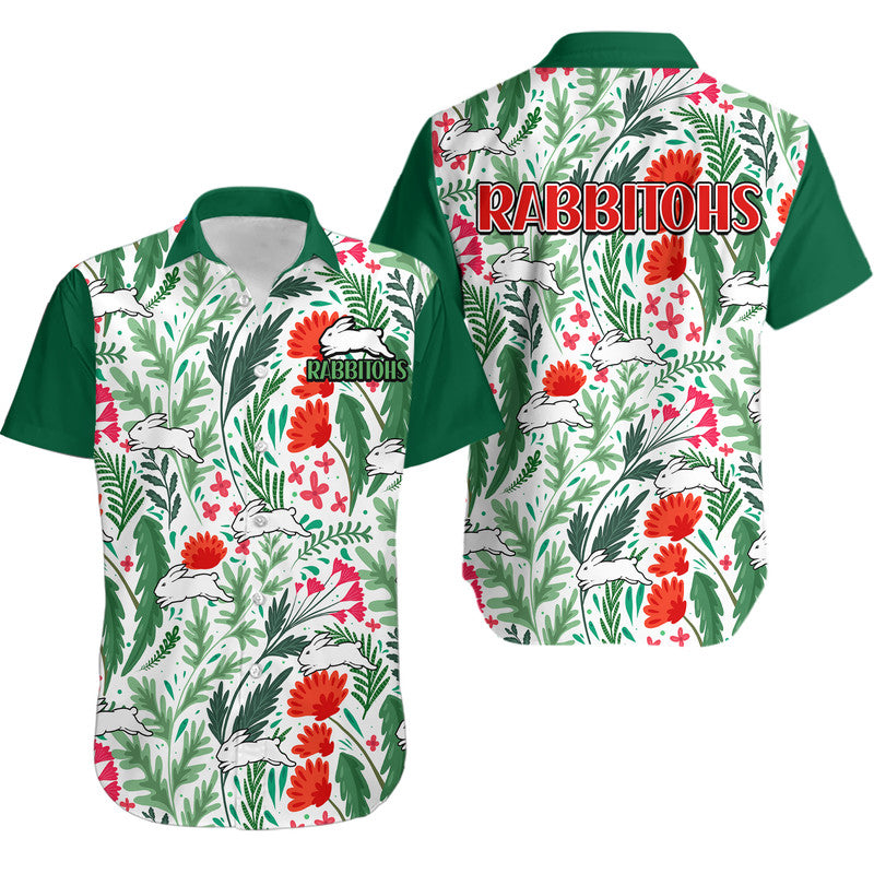 rabbitohs-poppy-flowers-field-hawaiian-shirt