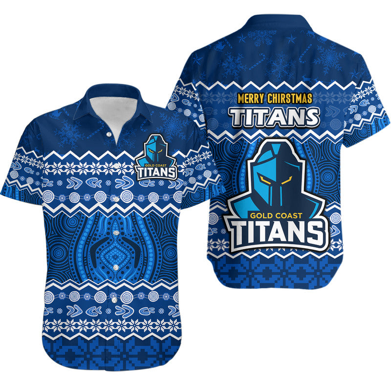 titans-aboriginal-gold-coast-christmas-vibe-hawaiian-shirt
