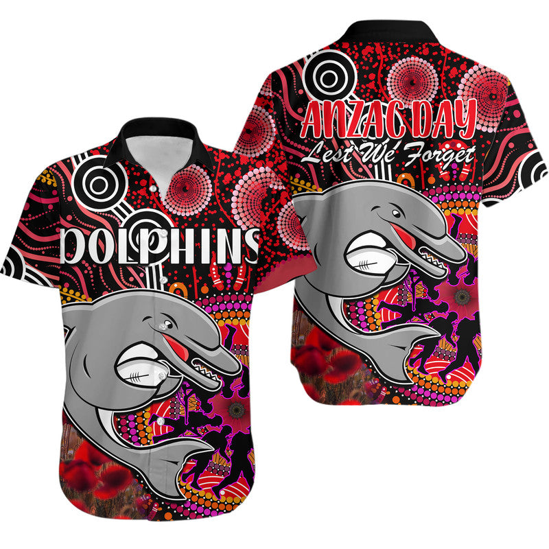 dolphins-rugby-anzac-hawaiian-shirt-aboriginal-military-and-poppy-flowers