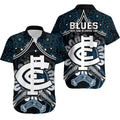 blues-football-hawaiian-shirt-boomerang-indigenous-dots