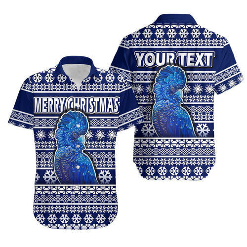 custom-personalised-australian-cockatoo-christmas-vibe-with-aboriginal-dot-painting-style-hawaiian-shirt