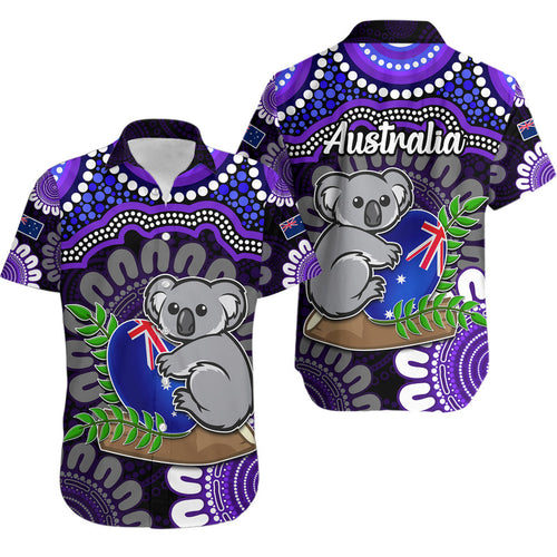 australia-koala-aboriginal-hawaiian-shirt-koala-hugging-rugby-ball-purple
