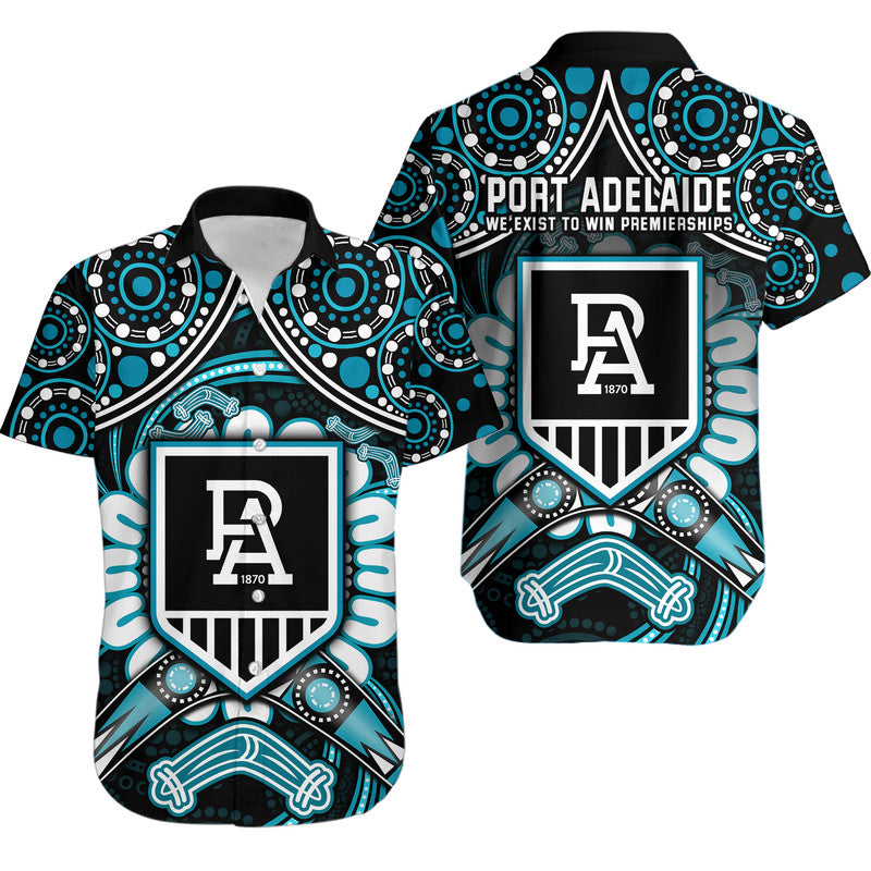 port-adelaide-power-hawaiian-shirt-boomerang-indigenous-dots