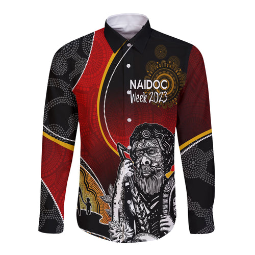 naidoc-week-2023-long-sleeves-button-shirt-aboriginal-art-for-our-elders