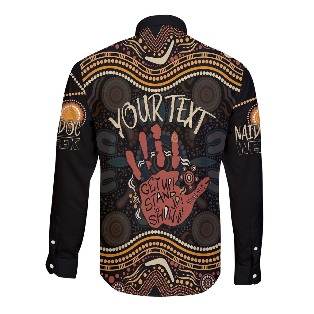 personalised-naidoc-week-2022-long-sleeves-button-shirt-aboriginal-art-hand-stencils