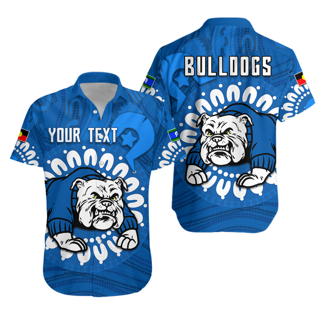 (Custom Personalised) Bulldogs Naidoc Hawaiian Shirt Indigenous LT13 - Vibe Hoodie