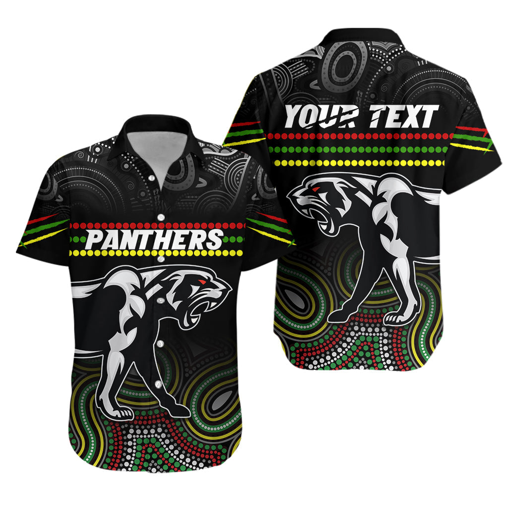 (Custom Personalised) Panthers Indigenous Hawaiian Shirt Premiers Penrith Champion - Vibe Hoodie