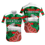 (Custom Personalised) Rabbitohs Hawaiian Shirt Nippy Indigenous - Vibe Hoodie