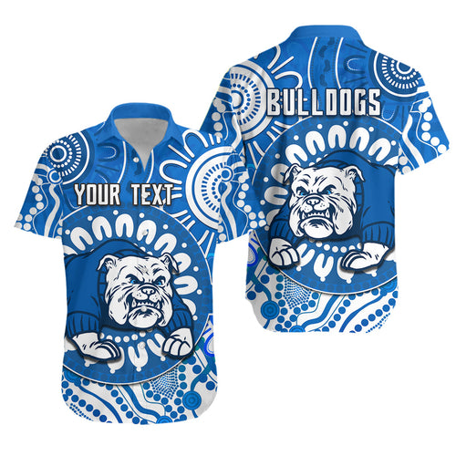 (Custom Personalised) Bulldogs Indigenous Hawaiian Shirt LT13 - Vibe Hoodie