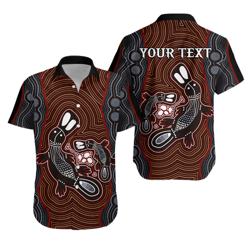 (Custom Personalised) Aboriginal Dot Hawaiian Shirt Platypus Victory - Vibe Hoodie
