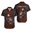 (Custom Personalised) Aboriginal Dot Hawaiian Shirt Platypus Victory - Vibe Hoodie