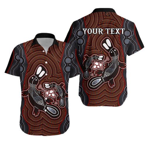 (Custom Personalised) Aboriginal Dot Hawaiian Shirt Platypus Victory - Vibe Hoodie