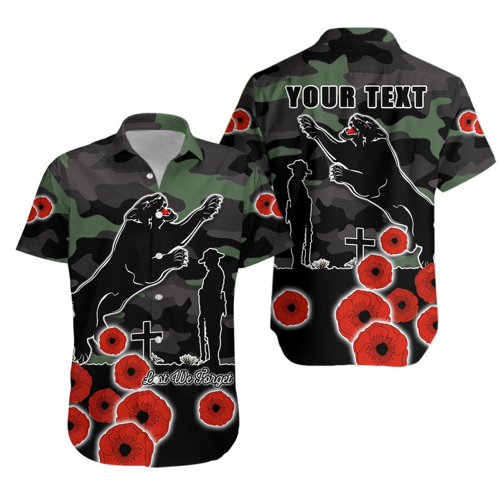 custom-personalised-panthers-anzac-day-hawaiian-shirt-simple-poppy