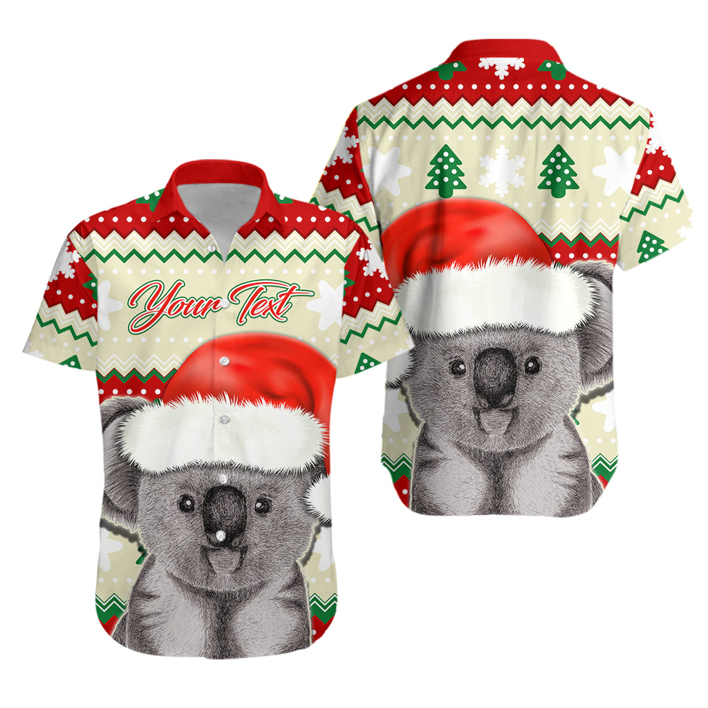 custom-personalised-australia-merry-christmas-hawaiian-shirt-koala-lovers