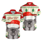 custom-personalised-australia-merry-christmas-hawaiian-shirt-koala-lovers