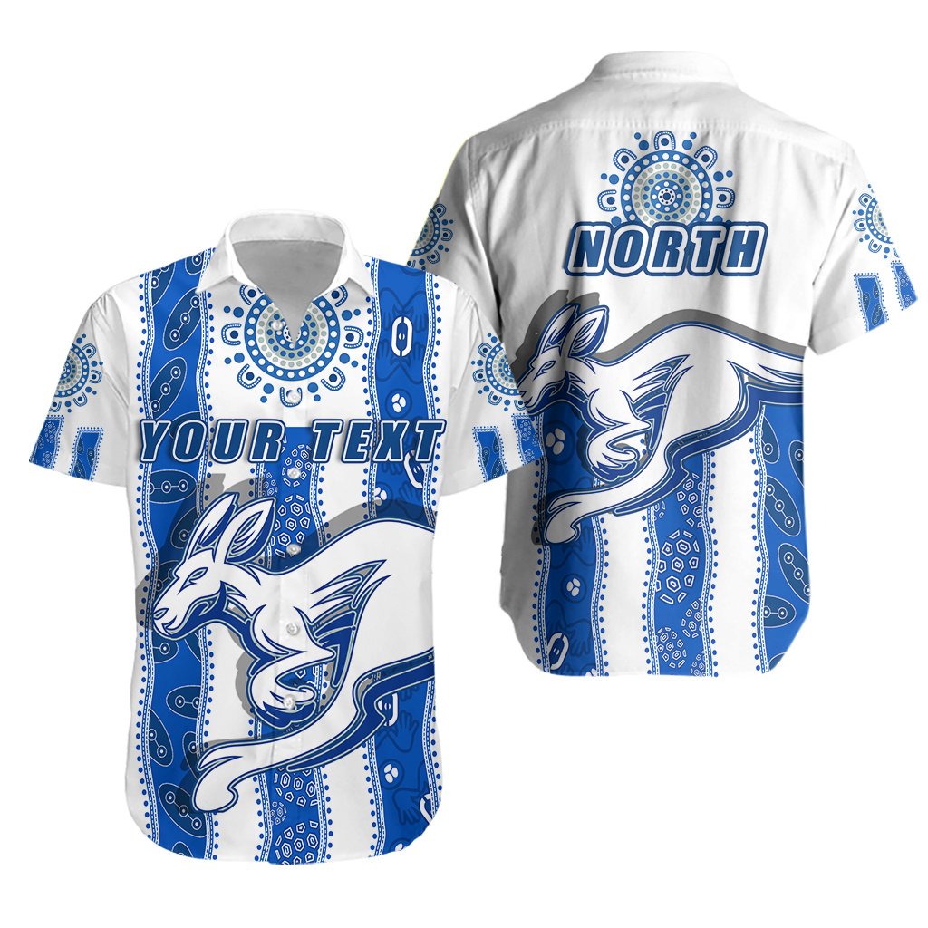 custom-personalised-melbourne-kangaroos-hawaiian-shirt-indigenous-north-roos-white