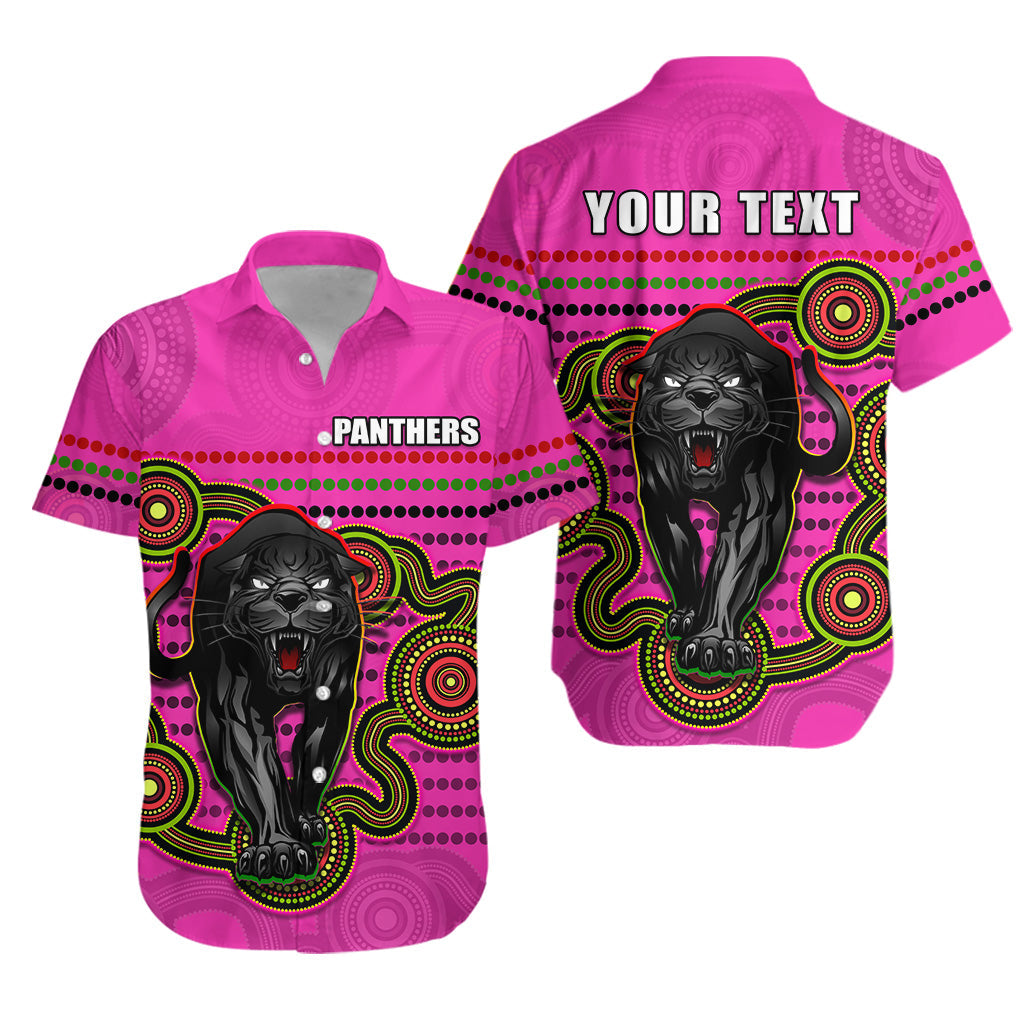 (Custom Personalised) Panthers Indigenous Hawaiian Shirt Version Pink Alternate LT13 - Vibe Hoodie
