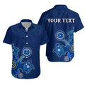 (Custom Personalised) Aboriginal Dot Hawaiian Shirt Turtles Victory - Vibe Hoodie