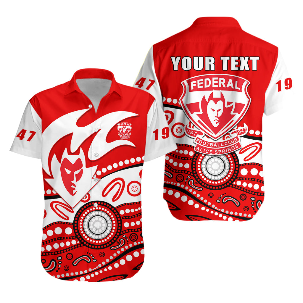 (Custom Personalised) Federal Football Club Hawaiian Shirt Indigenous LT13 - Vibe Hoodie