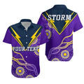 (Custom Personalised) Storm Hawaiian Shirt 2021 Indigenous Melbourne - Vibe Hoodie