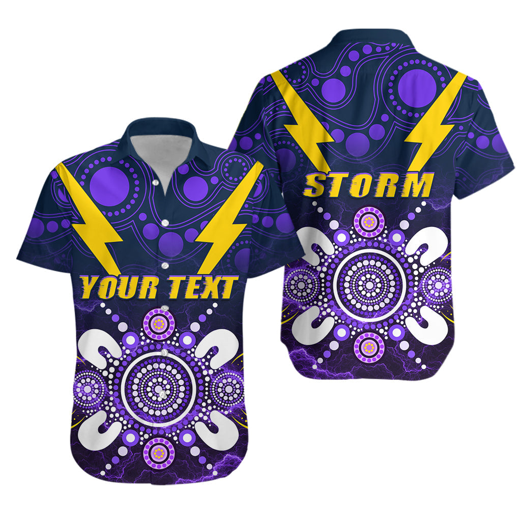 (Custom Personalised) Storm Indigenous Hawaiian Shirt Melbourne - Vibe Hoodie