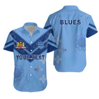 (Custom Personalised) NSW Blues Indigenous Hawaiian Shirt New South Wales LT13 - Vibe Hoodie