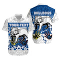 (Custom Personalised) Newest Bulldogs Hawaiian Shirt LT13 - Vibe Hoodie