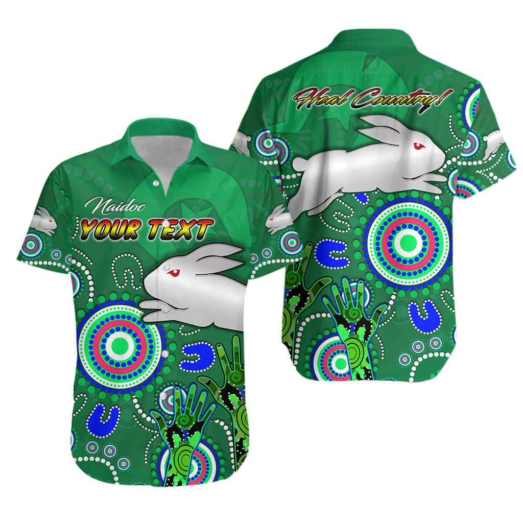 (Custom Personalised) Naidoc Rabbitohs 2021 Hawaiian Shirt Health Life LT13 - Vibe Hoodie