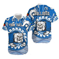(Custom Personalised) Bulldogs Naidoc Hawaiian Shirt Indigenous - White LT13 - Vibe Hoodie