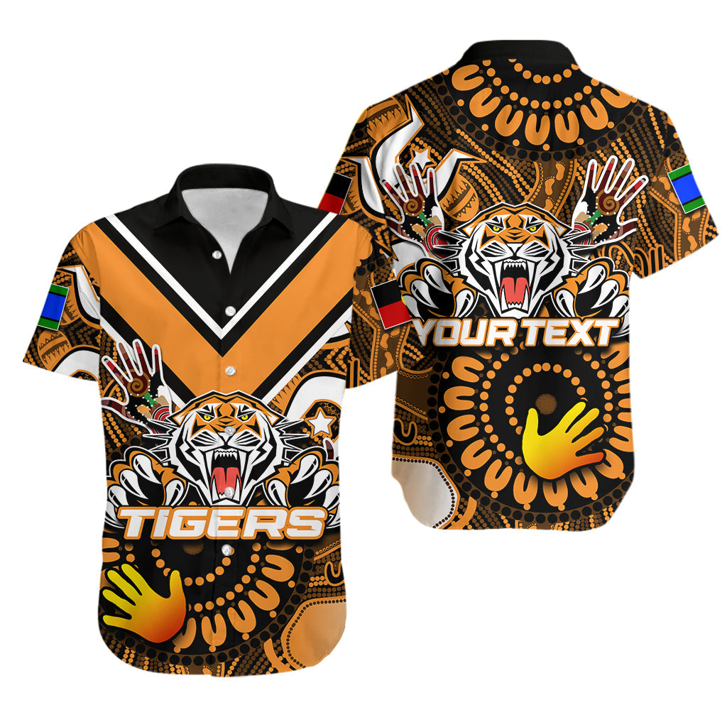 (Custom Personalised) NAIDOC Wests Tigers Hawaiian Shirt Naidoc Patterns LT6 - Vibe Hoodie