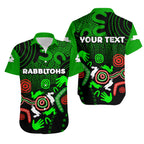(Custom Personalised)South Sydney Rabbitohs Indigenous Hawaiian Shirt No.2 LT6 - Vibe Hoodie