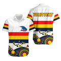 (Custom Personalised) Adelaide Crows Hawaiian Shirt Aboriginal Simple Style LT6 - Vibe Hoodie