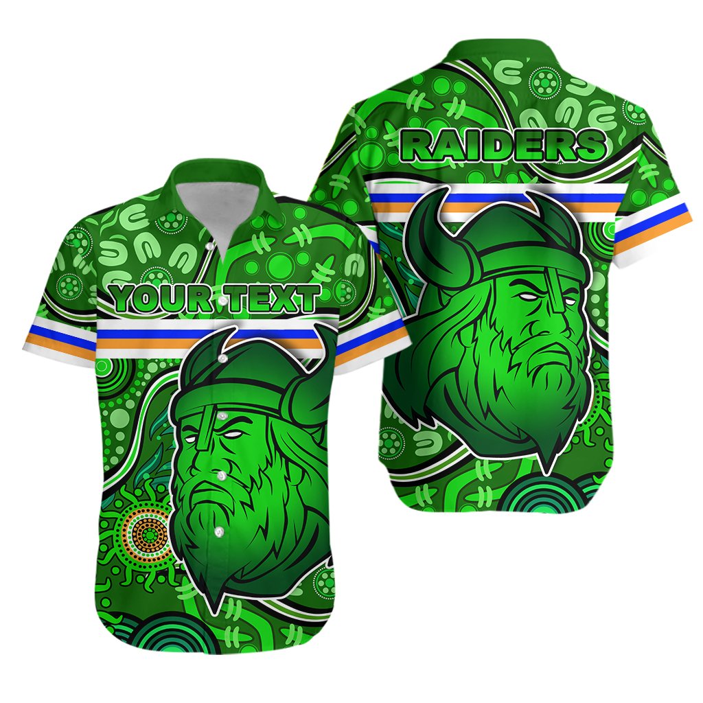 custom-personalised-raiders-indigenous-hawaiian-shirt-fresh-lime