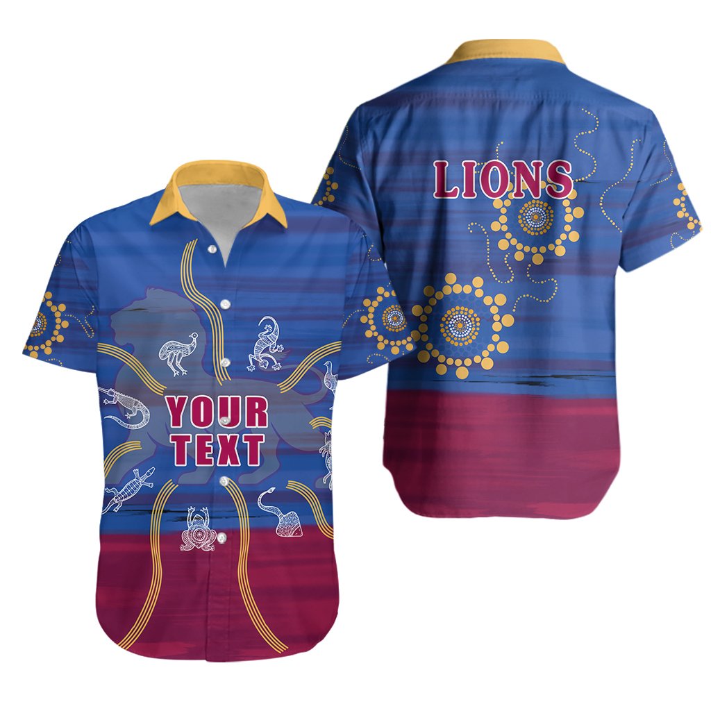 custom-personalised-brisbane-hawaiian-shirt-proud-lions-simple