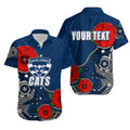custom-personalised-anzac-day-afl-cats-army-mix-aboriginal-hawaiian-shirt