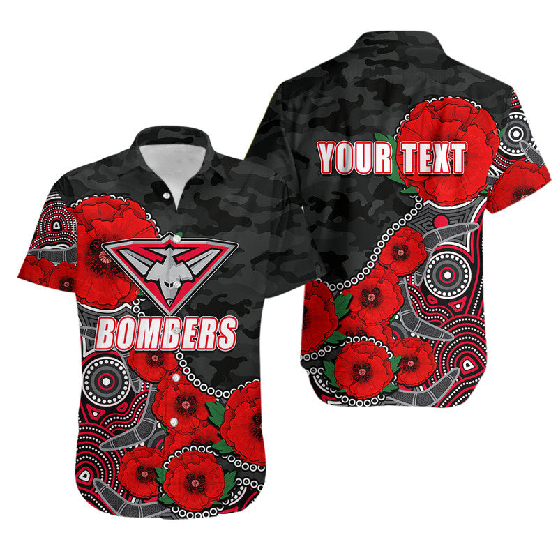 custom-personalised-anzac-day-afl-bombers-army-mix-aboriginal-hawaiian-shirt