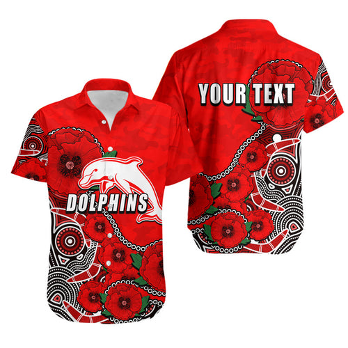 custom-personalised-anzac-day-nrl-dolphins-army-mix-aboriginal-hawaiian-shirt