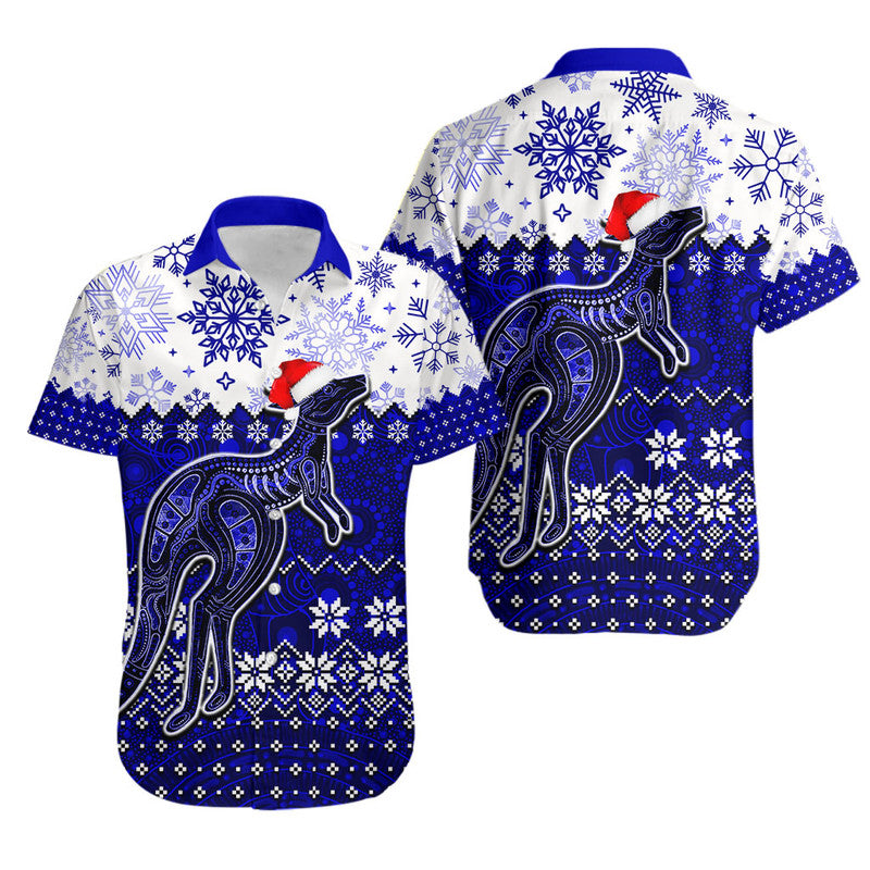 aboriginal-christmas-2022-kangaroo-hawaiian-shirt-blue-style
