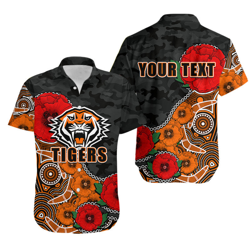 custom-personalised-anzac-day-nrl-tigers-army-mix-aboriginal-hawaiian-shirt