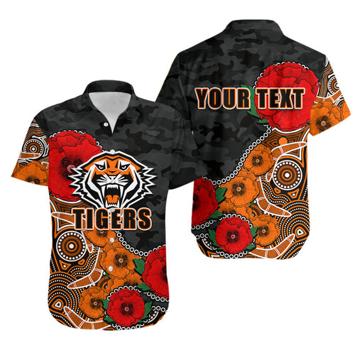custom-personalised-anzac-day-nrl-tigers-army-mix-aboriginal-hawaiian-shirt