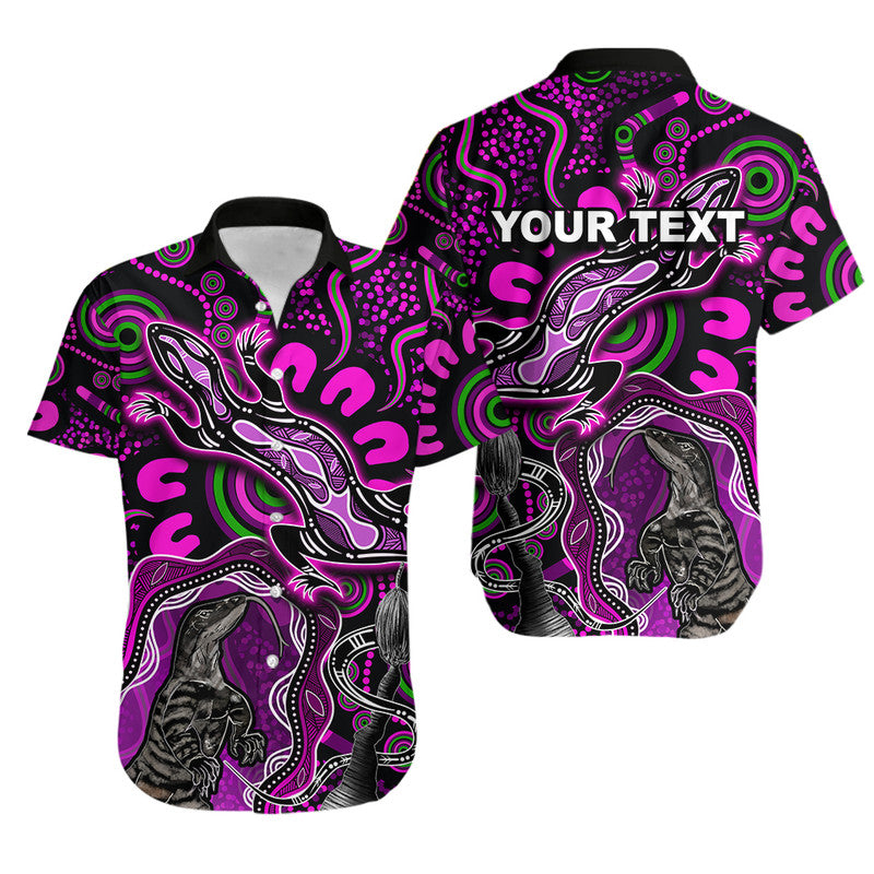 custom-personalised-aboriginal-lizard-hawaiian-shirt-pink-color