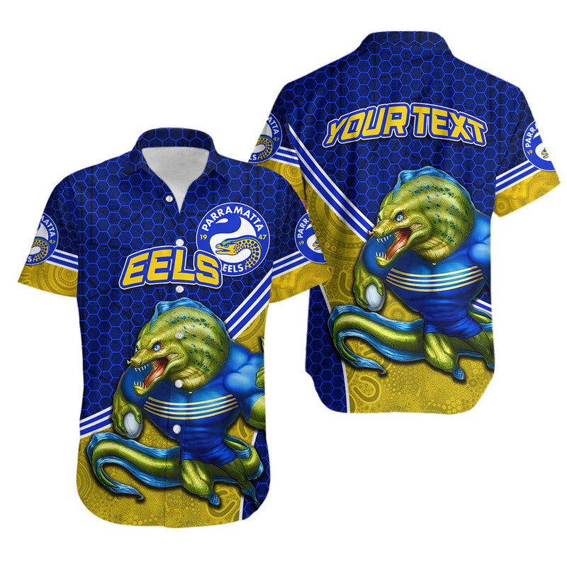 custom-personalised-eels-rugby-hawaiian-shirt-mix-aboriginal-simple